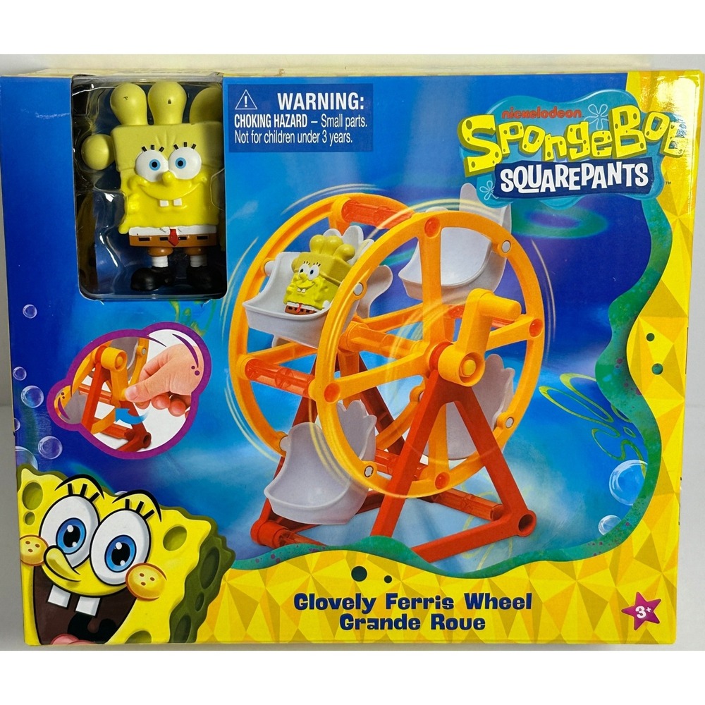 Legend Toys SpongeBob SquarePants Ferris Wheel Kids OS Yellow‎ New P6256CVN